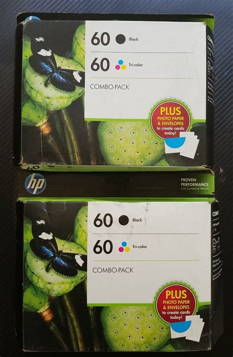 HP 9697 BlackTricolor Ink Cartridges C9353BN Pack Of 2.